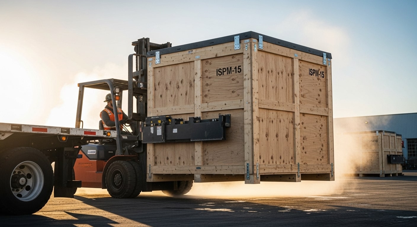 industrial equipment crating